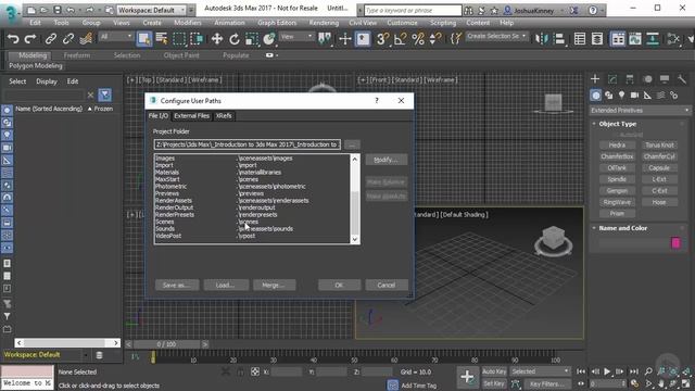 Setting up a 3ds Max Project Directory смотреть онлайн