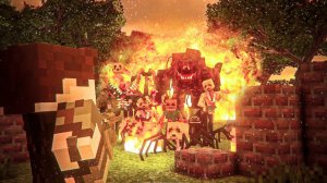 ЛОГОВО ПАРАЗИТОВ! АРМИЯ ПОДПИСЧИКОВ ВЫЖИВАНИЕ в ЗОМБИ АПОКАЛИПСИС. 100 ДНЕЙ ВЫЖИВАНИЕ МАЙНКРАФТ.