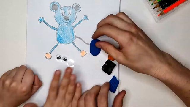 Лепка Мышки Гоши смотреть онлайн