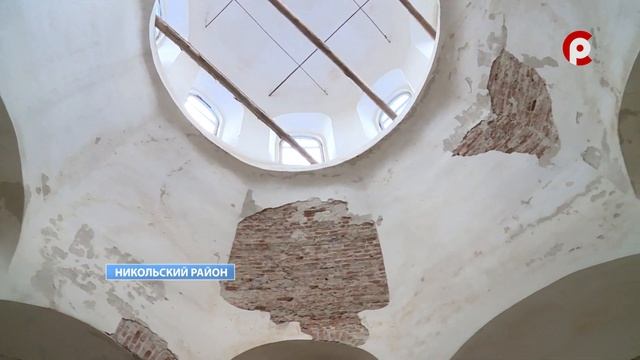 Жизнь храма в деревне Никольского района смотреть онлайн