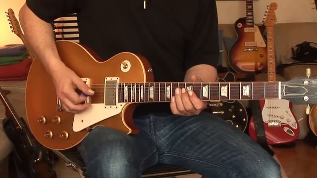 2007 Gibson Les Paul 1957 Goldtop Tom Murphy Aged смотреть онлайн