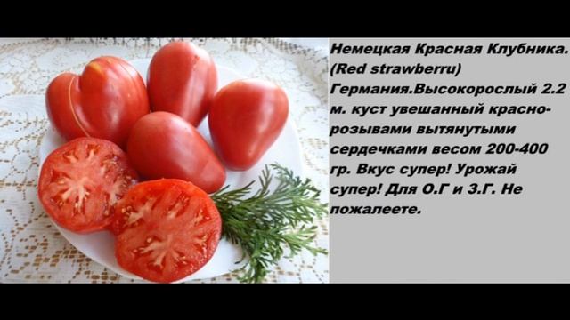 Каталог томатов. Вкусные и урожайные сорта.( 2 часть) смотреть онлайн