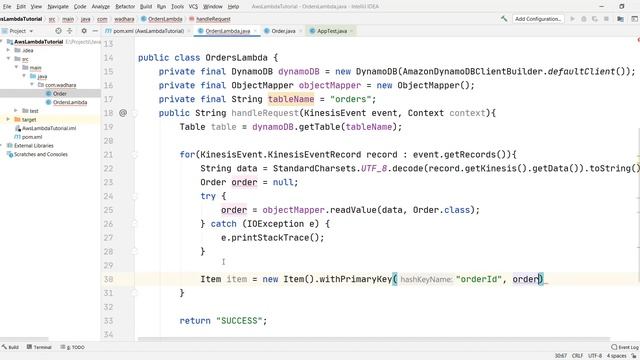 AWS Lambda to DynamoDB using Java | AWS Serverless Tutorial | AWS Lambda Tutorial | AWS Lambda Demo смотреть онлайн
