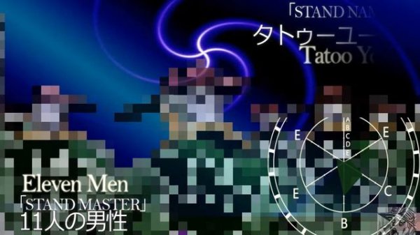 JOJO'S PART 7 : STEEL BALL RUN「STAND STATS THE REFENCE SONG」