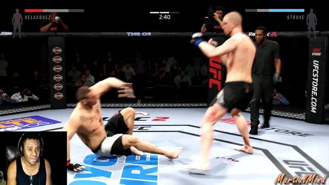 EA Sports UFC 2 Fighter Request #36 - KTFO!! With The Sky Scrapper! смотреть онлайн