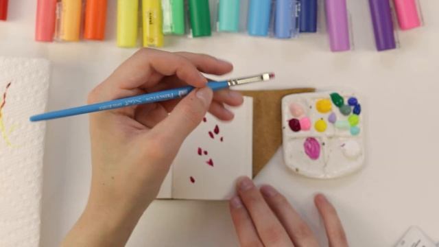 Drawing in a TINY Handmade Sketchbook смотреть онлайн