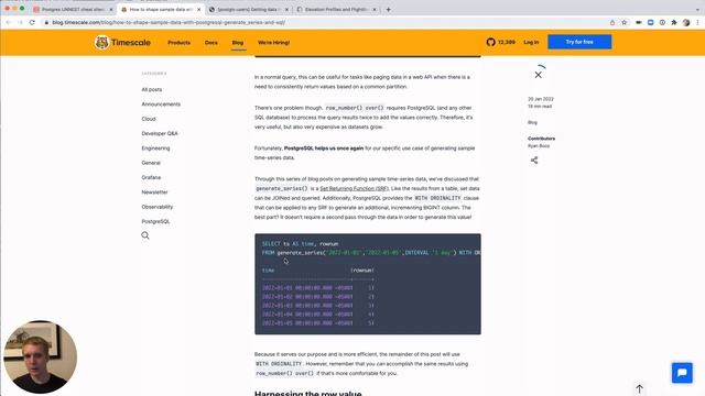 5mins of Postgres E2: Using unnest(..), generate_series(), and PostGIS смотреть онлайн