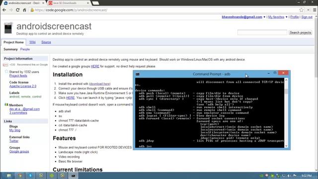 Control Android device from computer - AndroGT смотреть онлайн