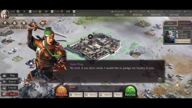 Three Kingdoms Tactics Game - Android Gameplay смотреть онлайн