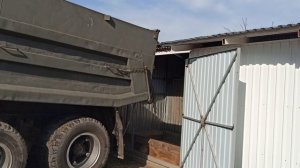 углярка с сдвижной крышей с автозагрузкой часть 1