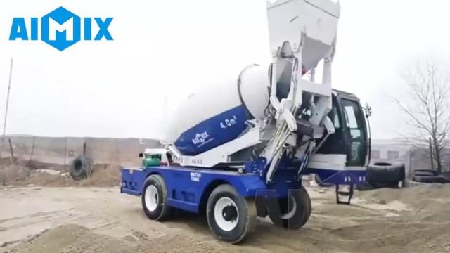 Автобетоносмеситель с самозагрузкой 4 кубов смотреть онлайн