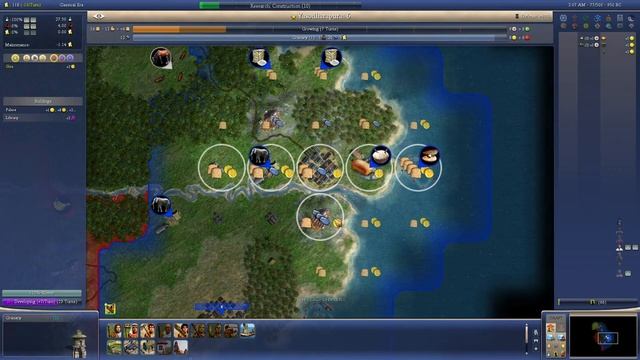 Civ 4 Deity 55 | Sury | Part 1 (Bad Neighbour) смотреть онлайн