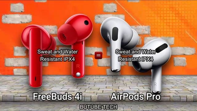 Apple AirPods Pro vs Huawei Freebuds 4i | BUTUBE TECH смотреть онлайн