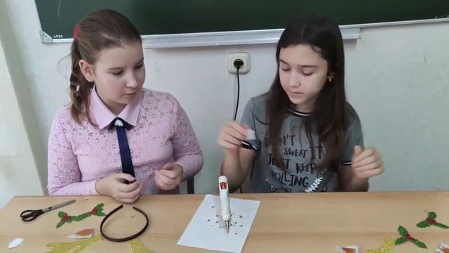 КАК СДЕЛАТЬ ОЛЕНЬИ РОЖКИ НА ОБОДОК смотреть онлайн