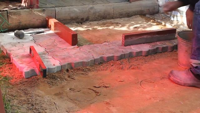 Укладка тротуарной плитки. Своими руками смотреть онлайн