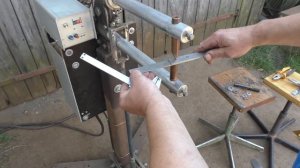 Самодельная контактная сварка в работе \\ Чернак