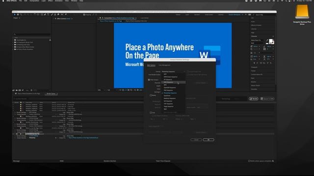 Save a Single Frame as a JPG or PNG in Adobe After Effects смотреть онлайн