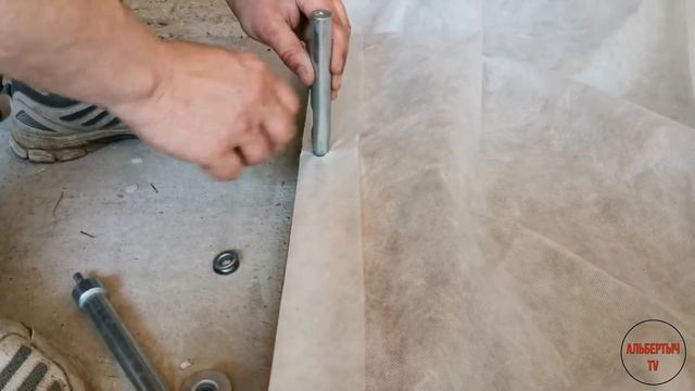 Защитный занавес для покраски в гараже. Из серии "Дешево и сердито")) Лайфхак от Альбертыча смотреть онлайн