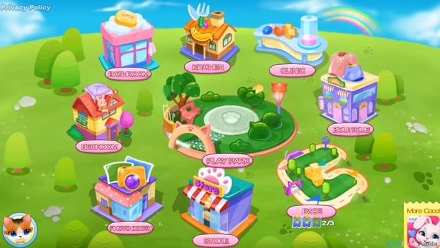 Kitty Love - My Fluffy Pet Part 2 - Pet Care Games for Kids смотреть онлайн