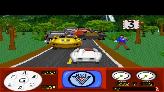 Speed Racer in the Challenge of Racer X (1992) Gameplay смотреть онлайн