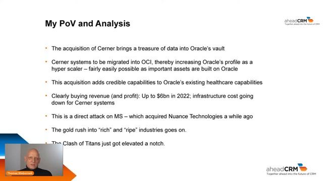 Oracle snaps Cerner - A snap Analysis смотреть онлайн