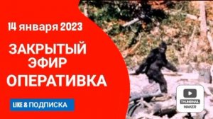 Снежный человек ??? Закрытый эфир из группы поисковиков «Оперативка» от 14.01.2023.