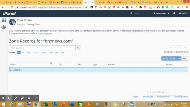 How To add a TXT record to DNS Configuration cPanel In Hindi/Urdu смотреть онлайн