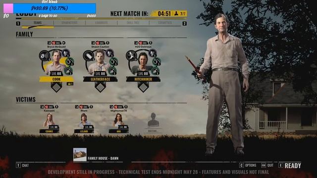 ? LIVE! Texas Chainsaw Massacre Game  Tech Test Gameplay  ft. H2O Delirious  Friends
