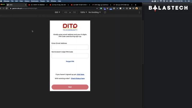 How to order DITO SIM ONLINE using GOOGLE CHROME(PC, LAPTOP, MAC) or iPhone смотреть онлайн
