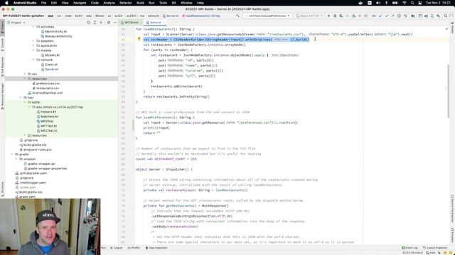 CS 124 Kotlin: Server Load Preferences смотреть онлайн