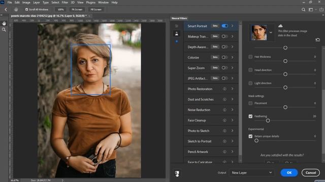 1 Click - Neural Filters (Facial Age) in Photoshop 2021 | Younger to Older | New Features | PS#06 смотреть онлайн