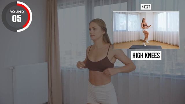 20 MINUTE | FULL BODY | TABATA WORKOUT| No Equipment  (w/ Valerie)