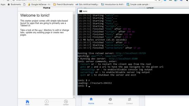 Firebase with Ionic2 Tutorial 2 Emulator смотреть онлайн