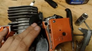 #хускварна 254 257 начинаю собирать