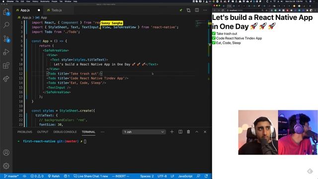 ? Let's build an app with REACT NATIVE! (Qazi & Sonny) смотреть онлайн