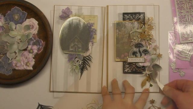 Большие открытки своими руками. Скрапбукинг. смотреть онлайн
