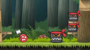 Red Ball 4 Animation Red Ball Hero Vs 100 Ninja Boss In The Jungle