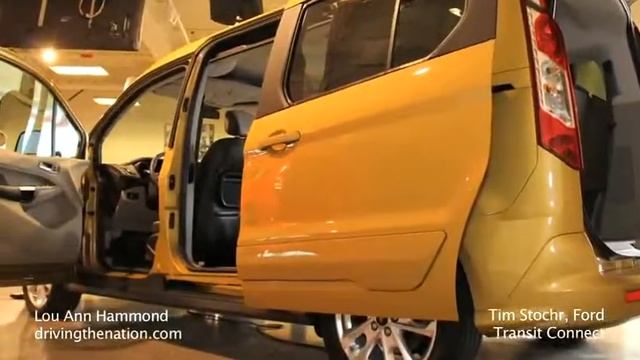 2014 Ford Transit Connect Minivan comes with two engines that gets over 30 miles per gallon (mpg) смотреть онлайн