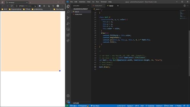 HTML5 GameDev || Javascript || Canvas ||Tutorial||Part-1 смотреть онлайн