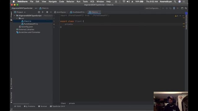 TypeScript - OOP - Dependency Injection - Algorand SDK смотреть онлайн