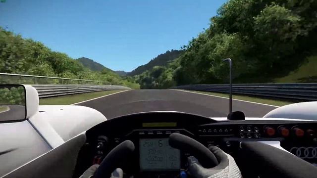 Project Cars 2 Audi R8 LMP car Nordslief 10 22 2017 смотреть онлайн