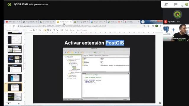 Taller PostGIS básico Julio González смотреть онлайн