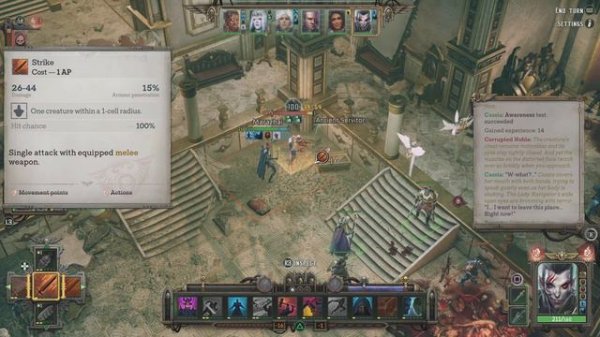 Warhammer 40000: Rogue Trader Halo Device Noble Boss Fight