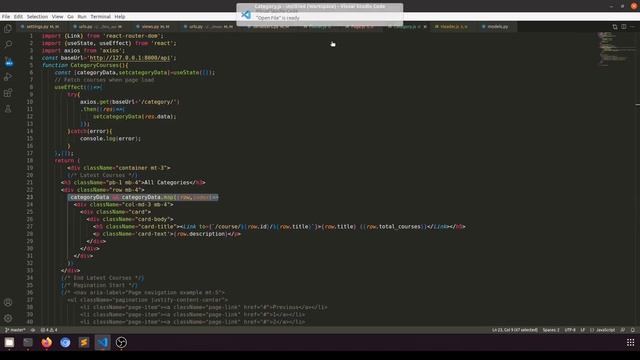 Django ReactJs LMS #91 | Create AboutUs ContactUs Page with Django FlatPages App with ReactJs смотреть онлайн