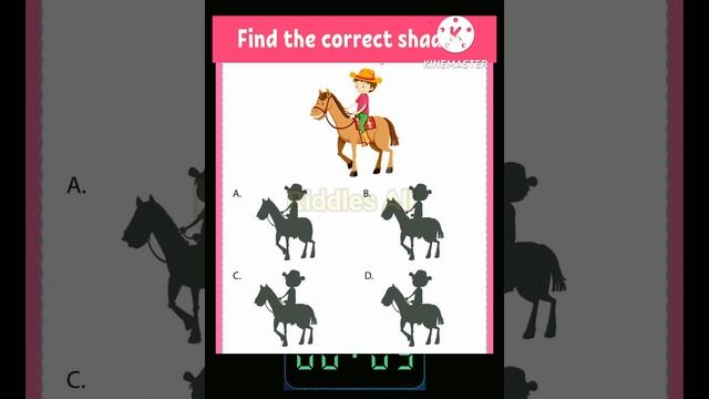 find the correct shadow? #puzzle #shadow #puzzleshadow #riddlesall #funnyshadow #guess #shorts смотреть онлайн