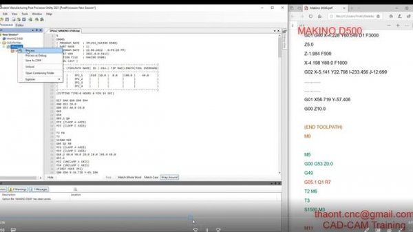 Powermill : DVD Post Processor 5 Axis