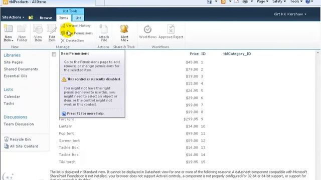 Microsoft Access 2010: Export Table to SharePoint смотреть онлайн