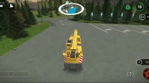 Контракт #11//Очистка дороги на промышленную зону Найштайн//Road cleaning//Construction Simulator 3