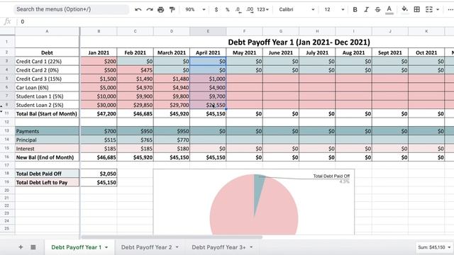 How To Use My Debt Payoff Tracking Spreadsheet смотреть онлайн