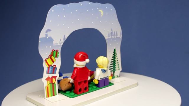Lego - Santa Set/ Лего - Рождественское украшение с Сантой. смотреть онлайн